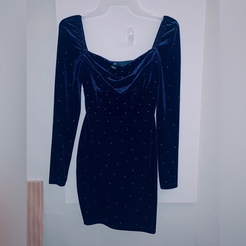 Velour gown
